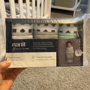 NEW Nanit Breathing Wear 3 pack